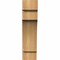 Ekena Millwork Mediterranean Smooth Corbel, Western Red Cedar, 3 1/2"W x 6"D x 14"H COR04X06X14MED00SWR - alternate 3